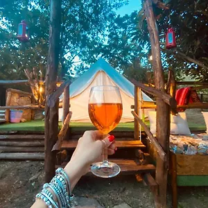 Glamping Bell Tent Il Poderino Glamping Dicomano